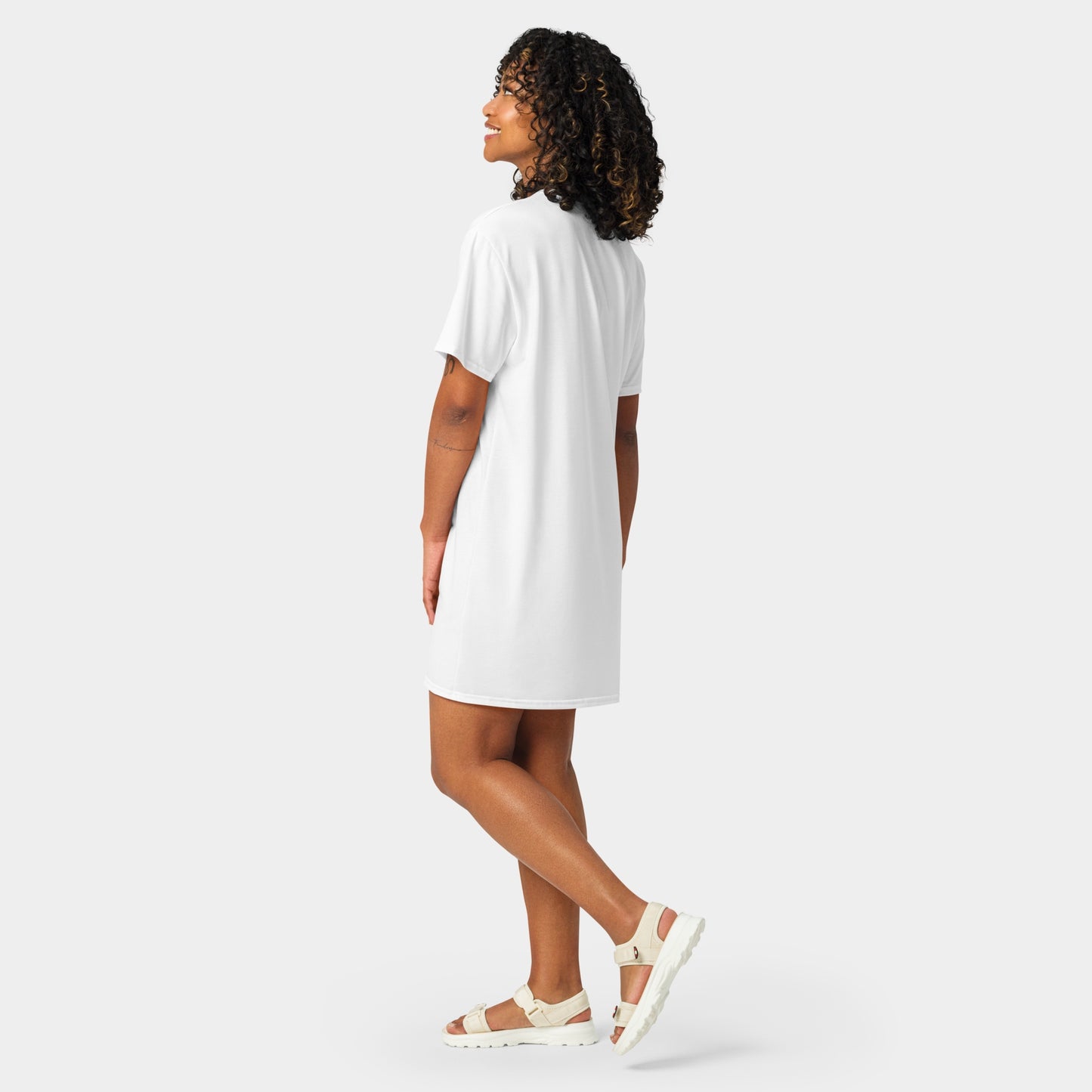 Robe T-shirt Maboya Blanc