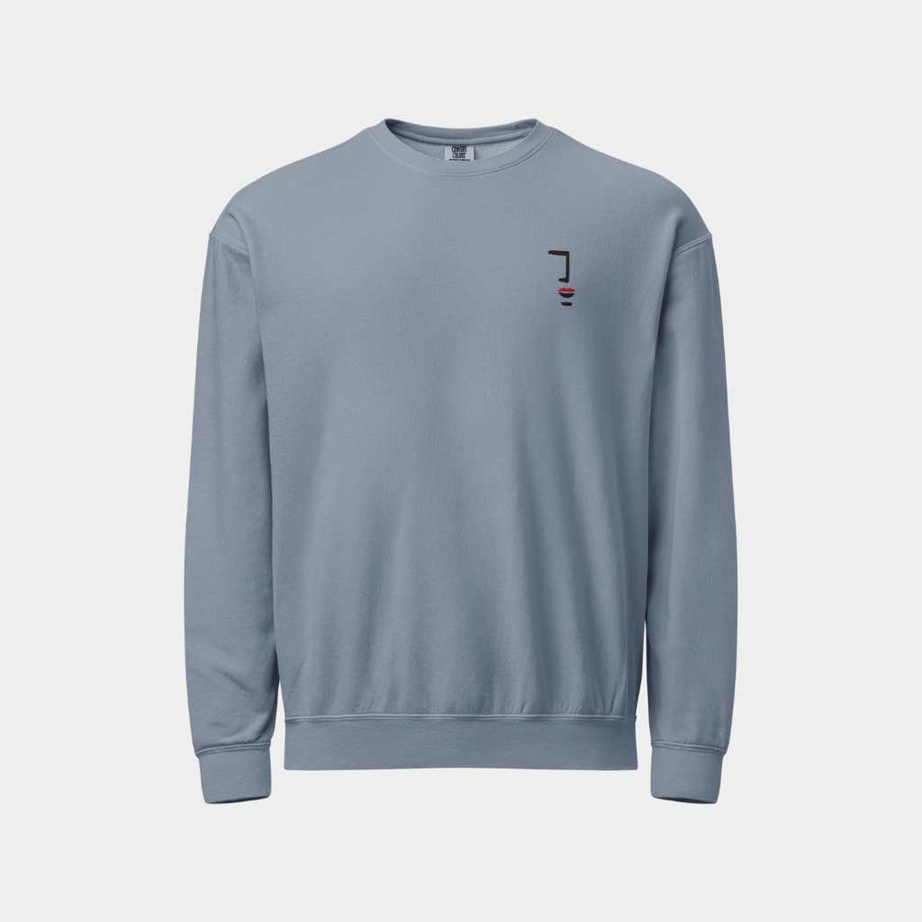 Sweatshirt polaire col ras du cou
