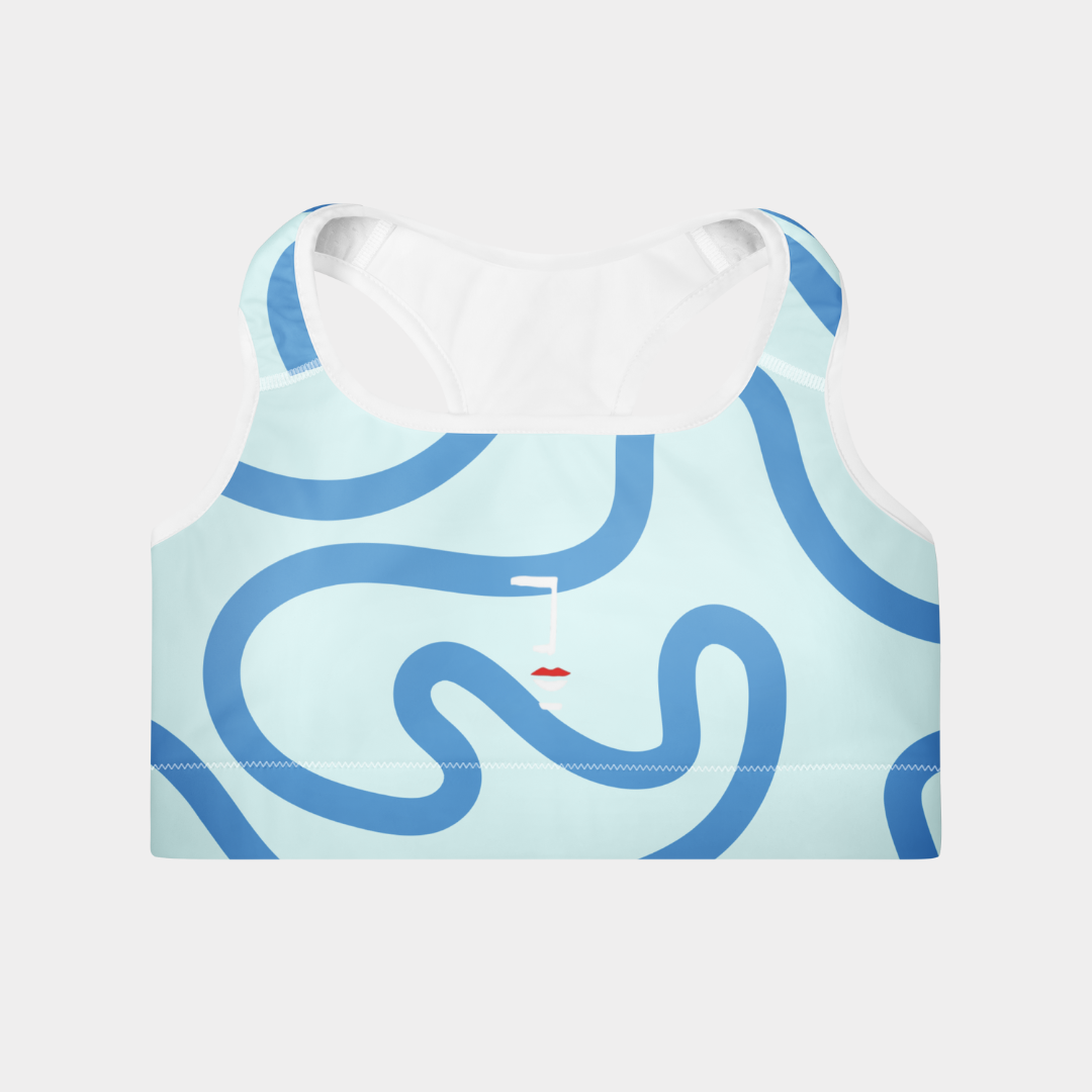 Brassière de sport Blue Lagon