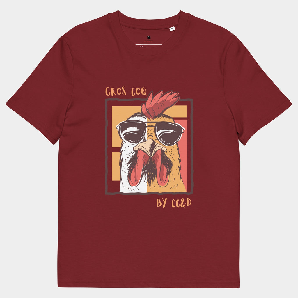 Gros Coq T-shirt en coton biologique