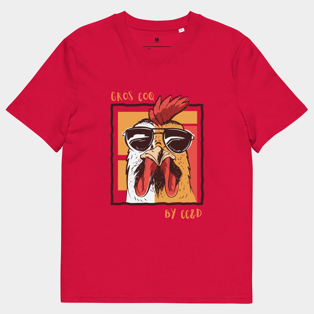 Gros Coq T-shirt en coton biologique