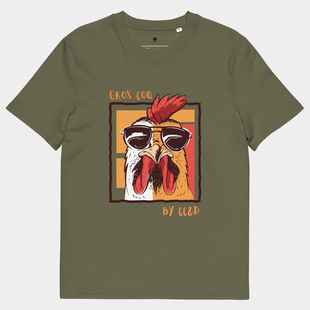 Gros Coq T-shirt en coton biologique