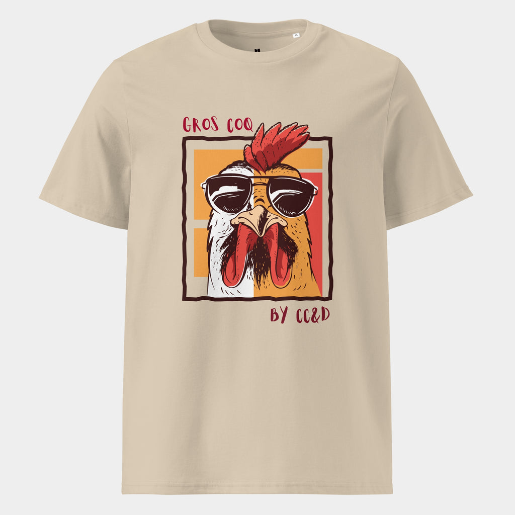 Gros Coq T-shirt en coton biologique