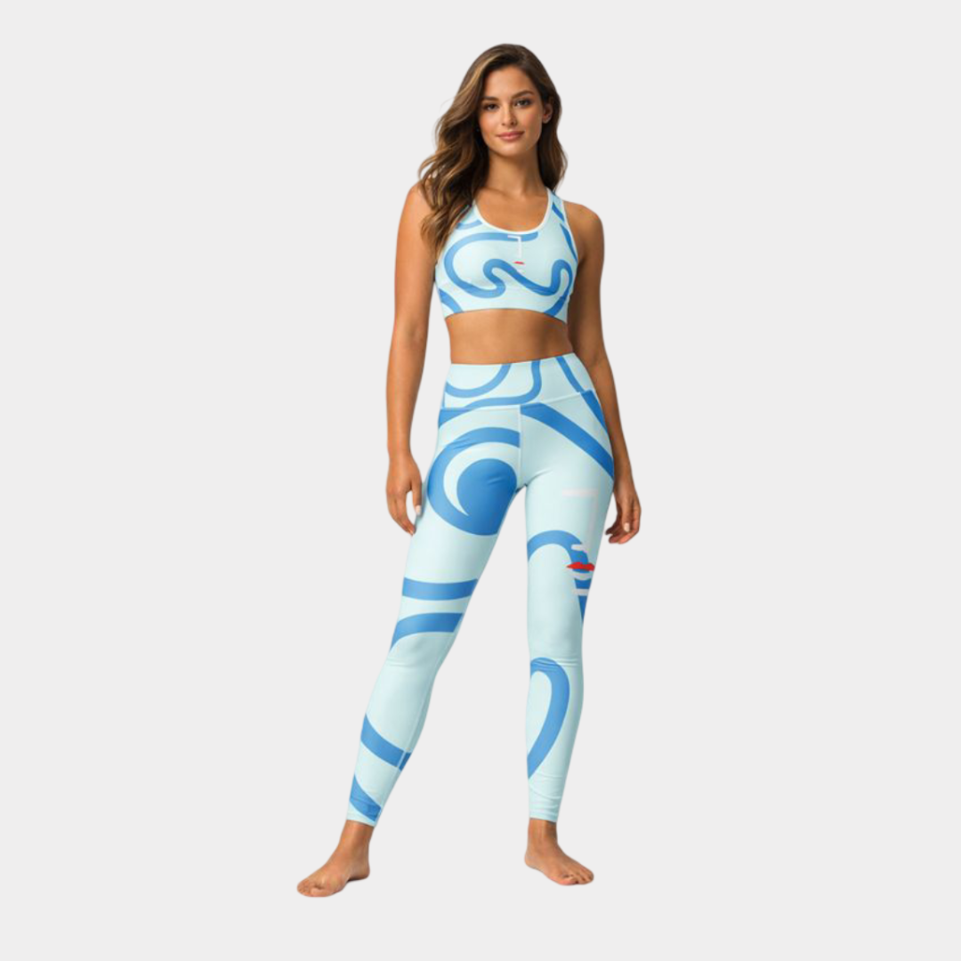 Legging de sport Blue Lagon