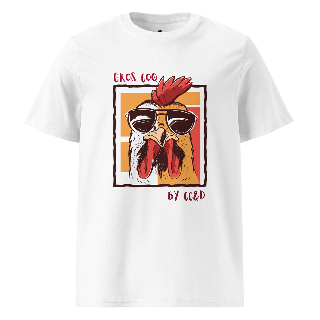 Gros Coq T-shirt en coton biologique