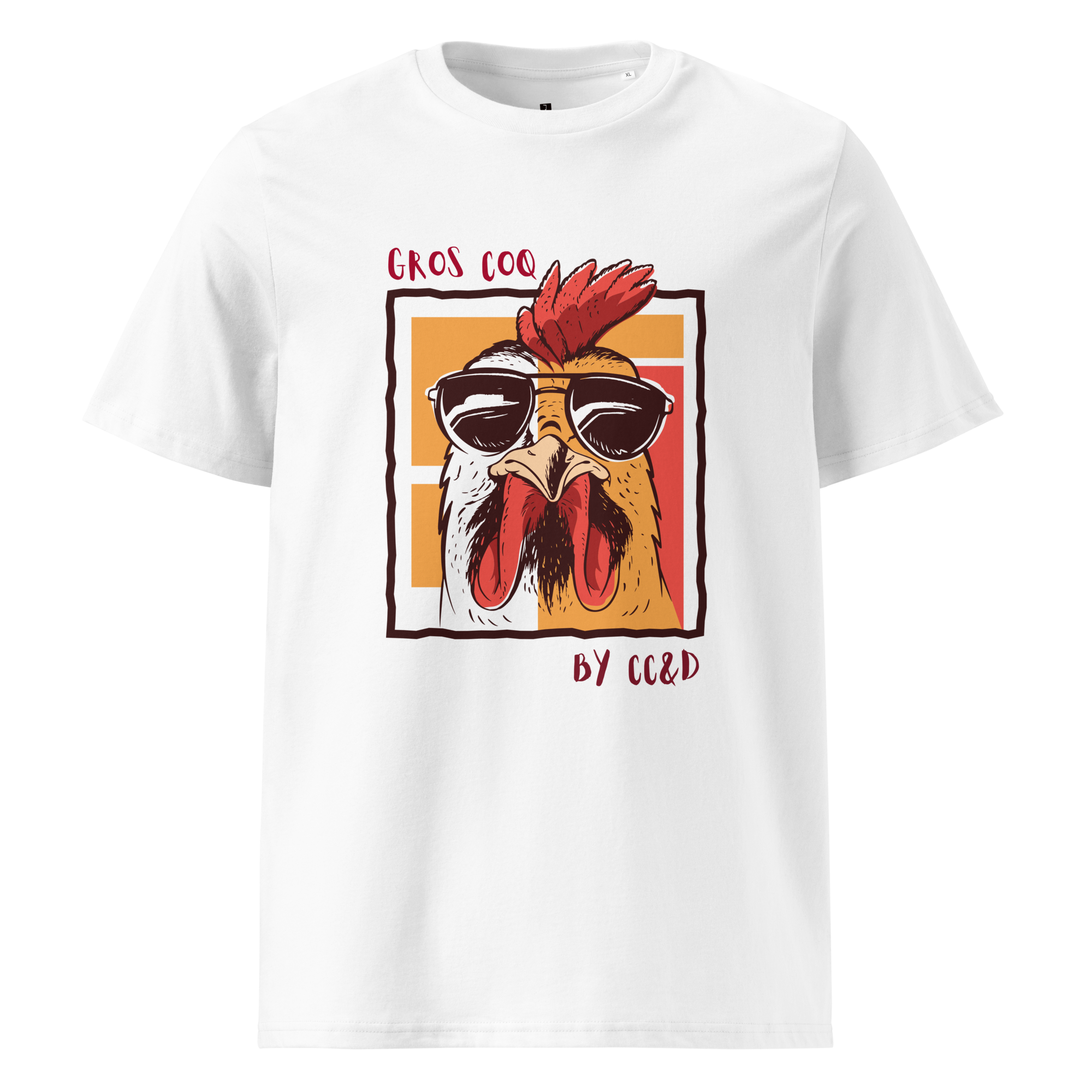 Gros Coq T-shirt en coton biologique