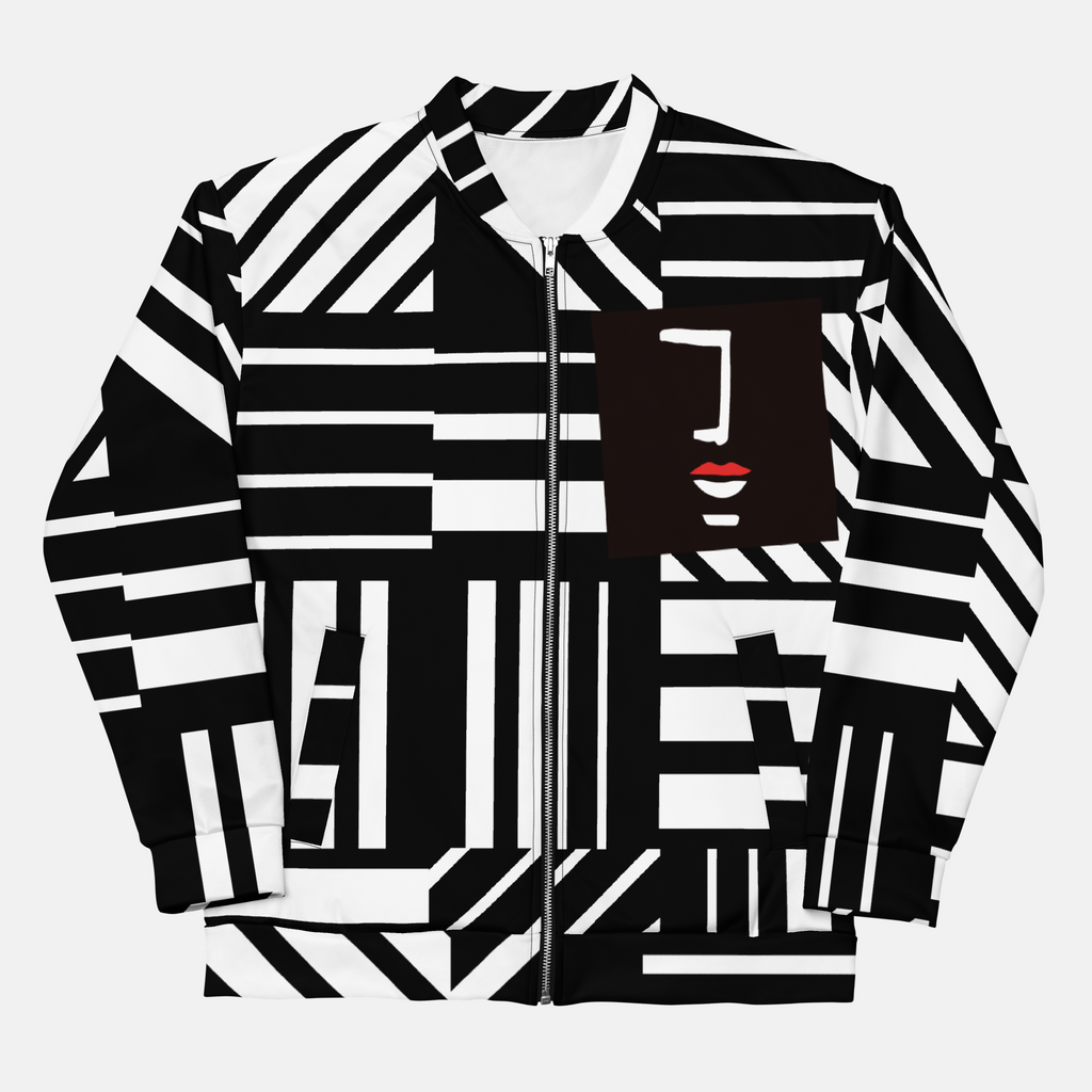 Veste bombardier Illusion unisexe