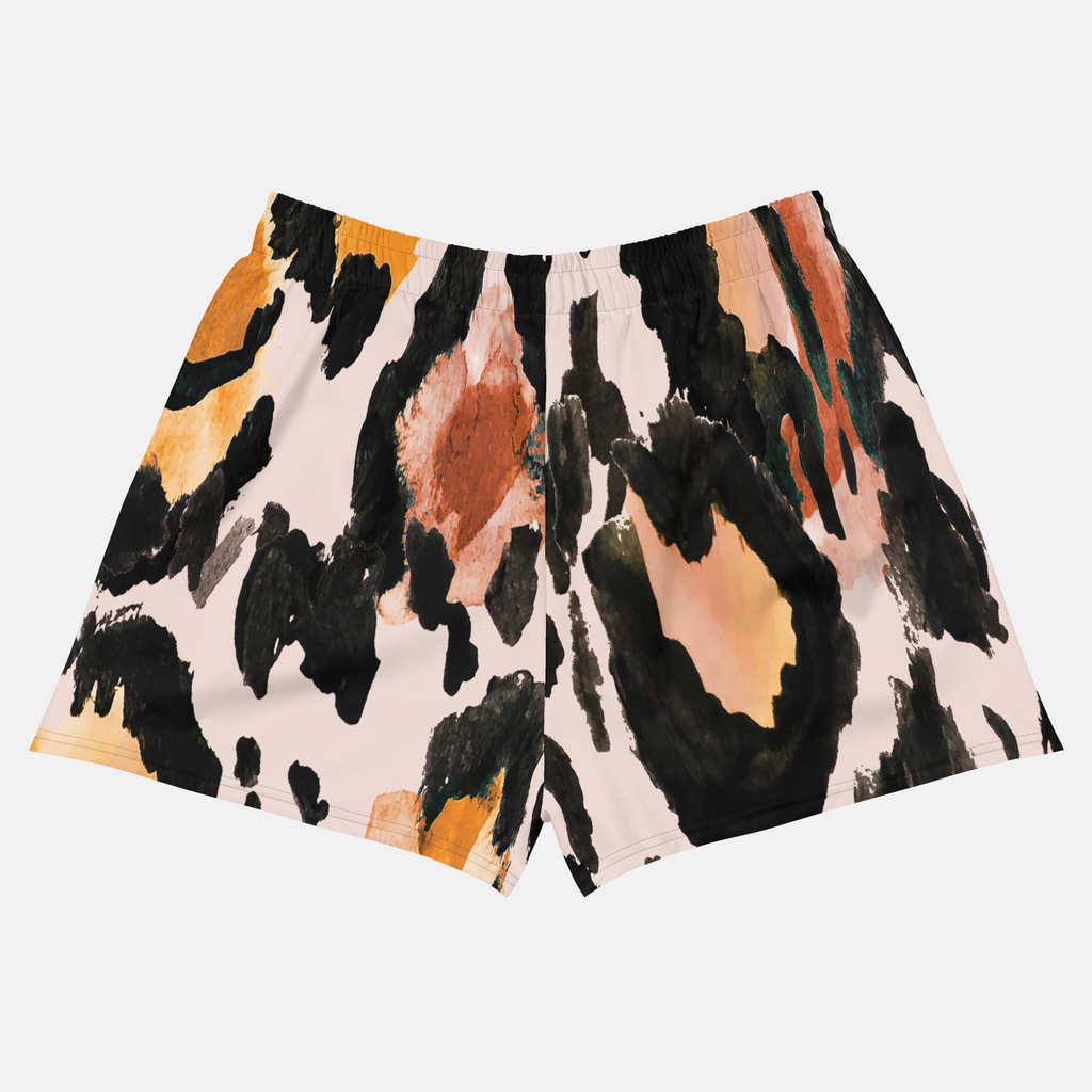 Short Léopard recyclé