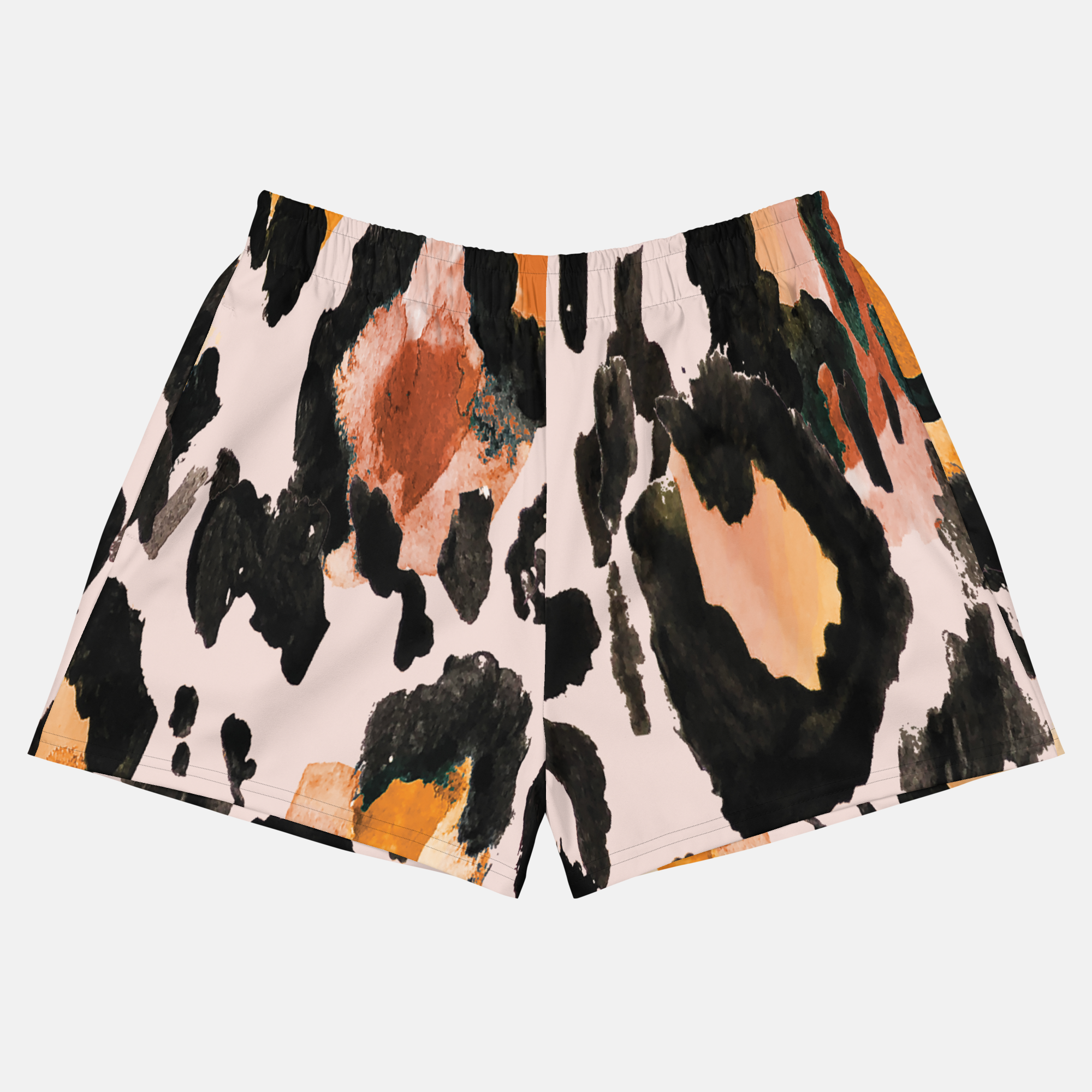 Short Léopard recyclé